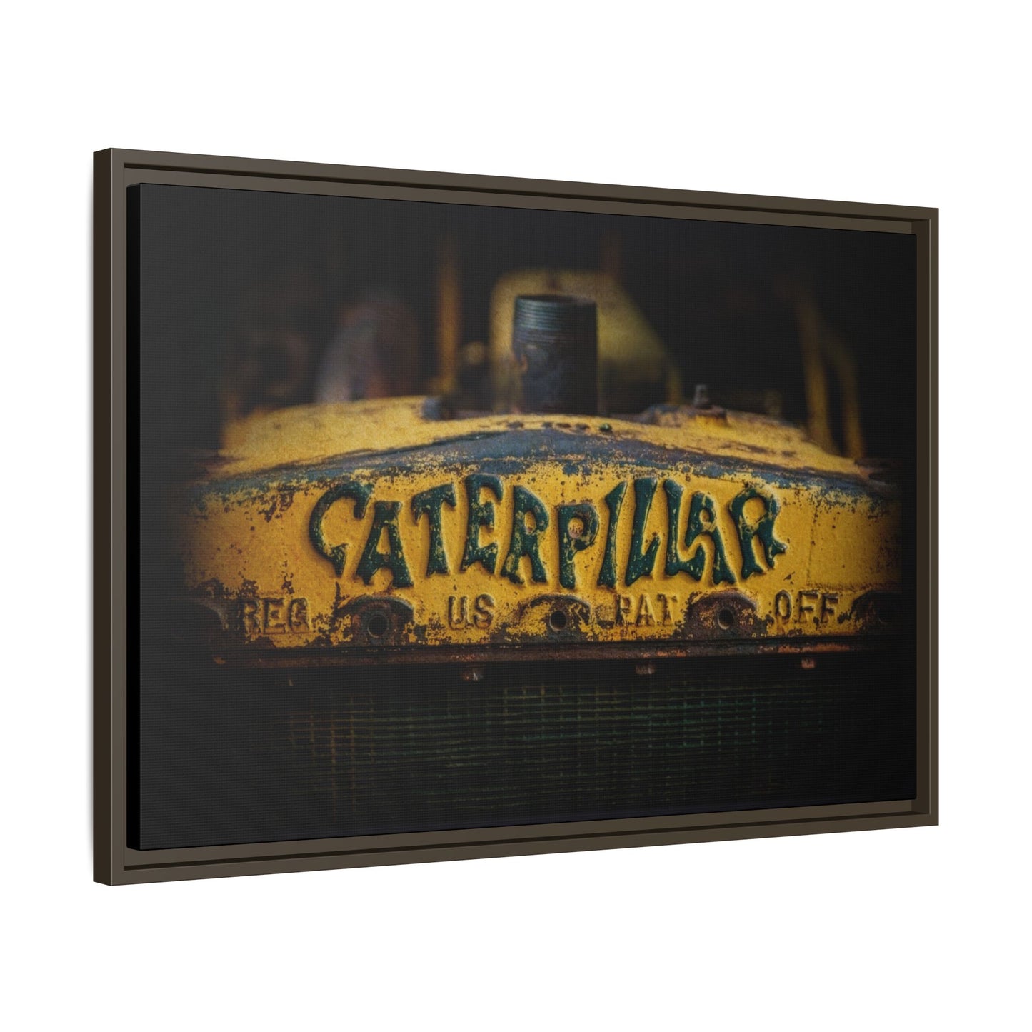 Vintage  Crawler Grill | Framed Wall Art on Stretched Canvas