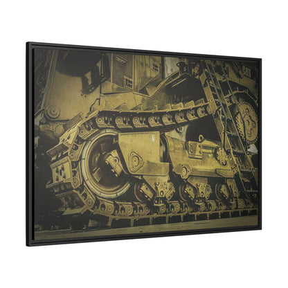 Big D11 Dozer Detail | Photo Art on Framed Canvas