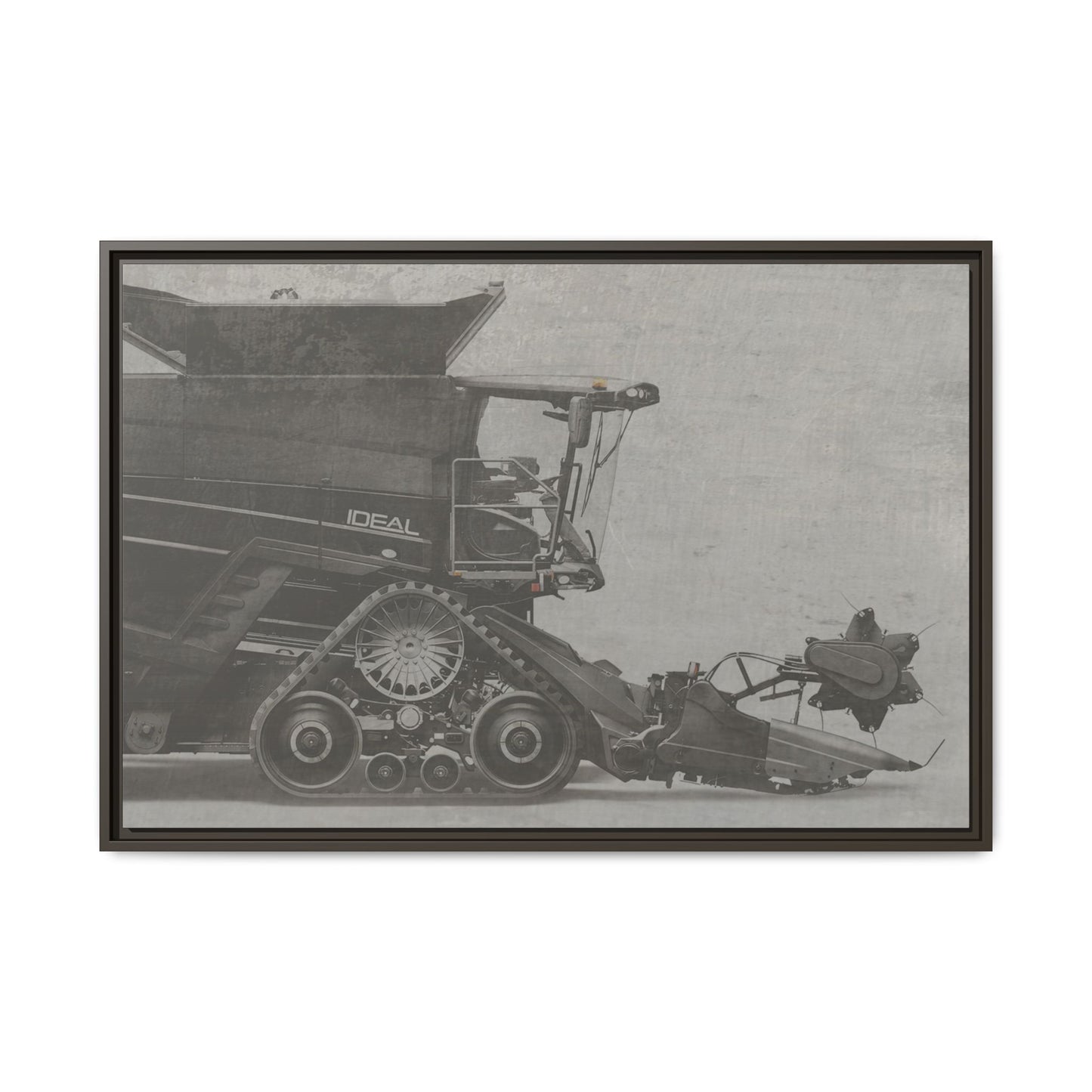 Fendt Ideal Side View | Framed Photo Wall Art on Canvas