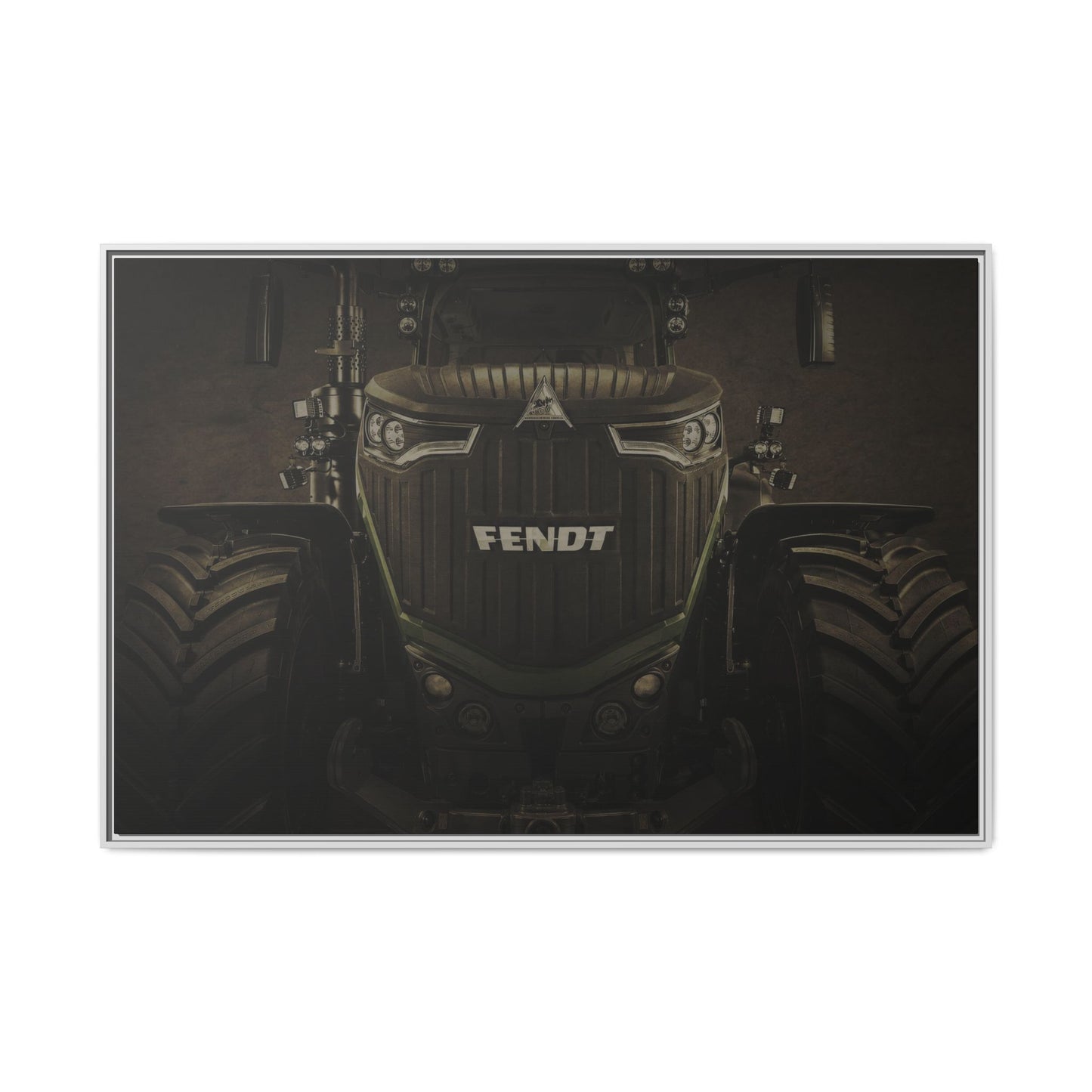 Fendt 1000 Coming At You | Framed Wall Art on Stretched Canvas
