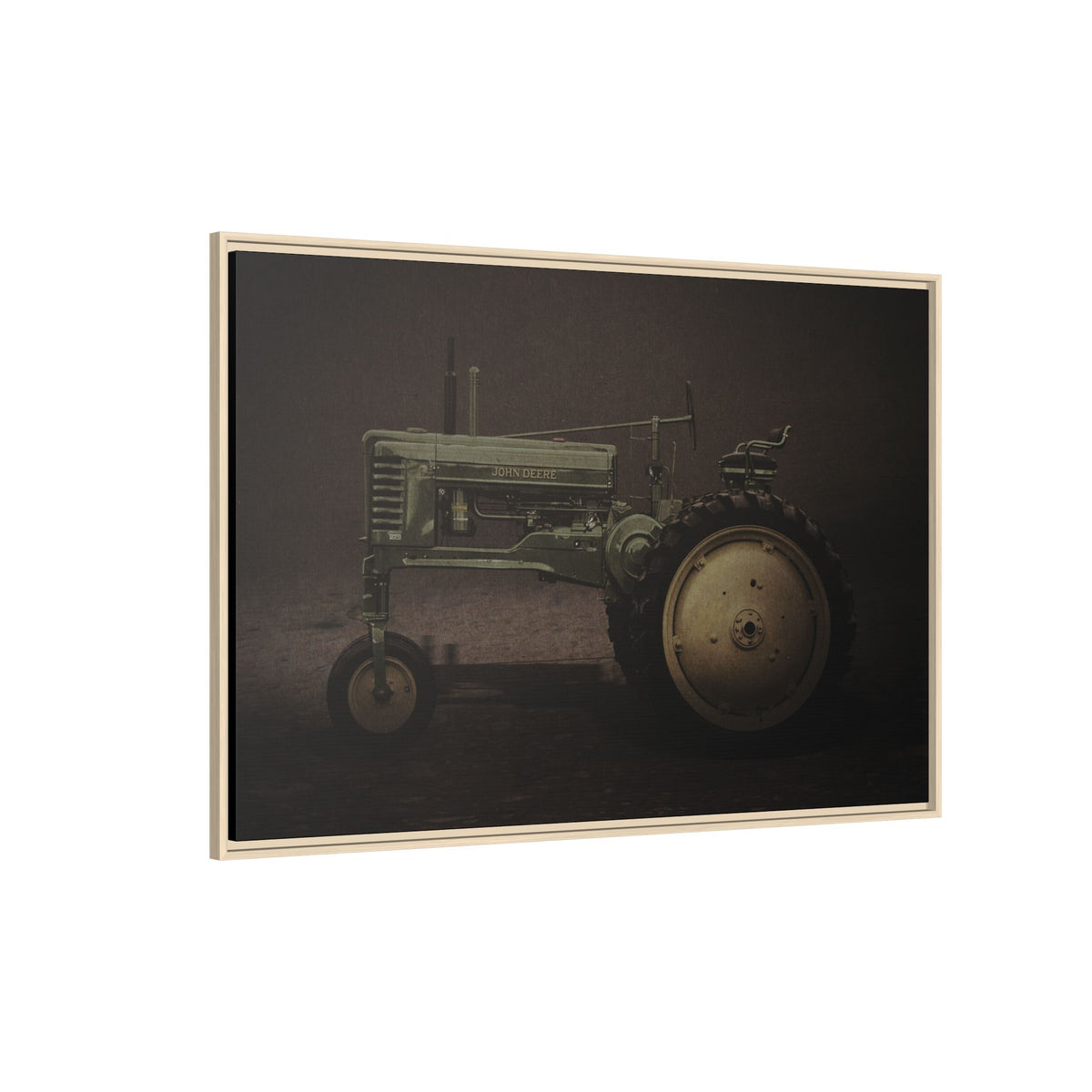 Vintage 1949 John Deere Model B High | Framed Wall Art on Stretched Canvas