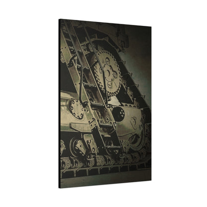 D11 Track Action | Triptych | Right Panel | Unframed