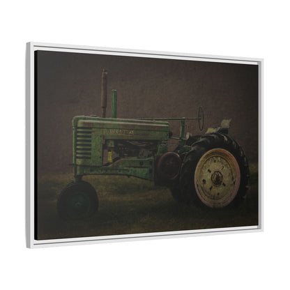 Vintage John Deere G | Framed Wall Art on Stretched Canvas