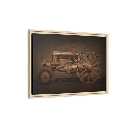 Vintage Ford Fordson Steel Wheel | Wall Art on Framed Canvas