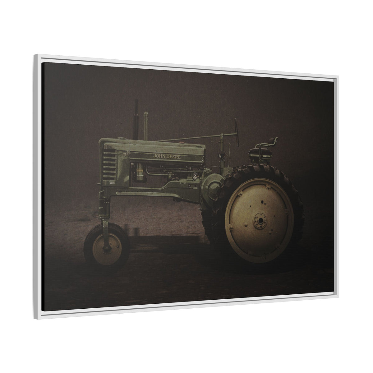 Vintage 1949 John Deere Model B High | Framed Wall Art on Stretched Canvas