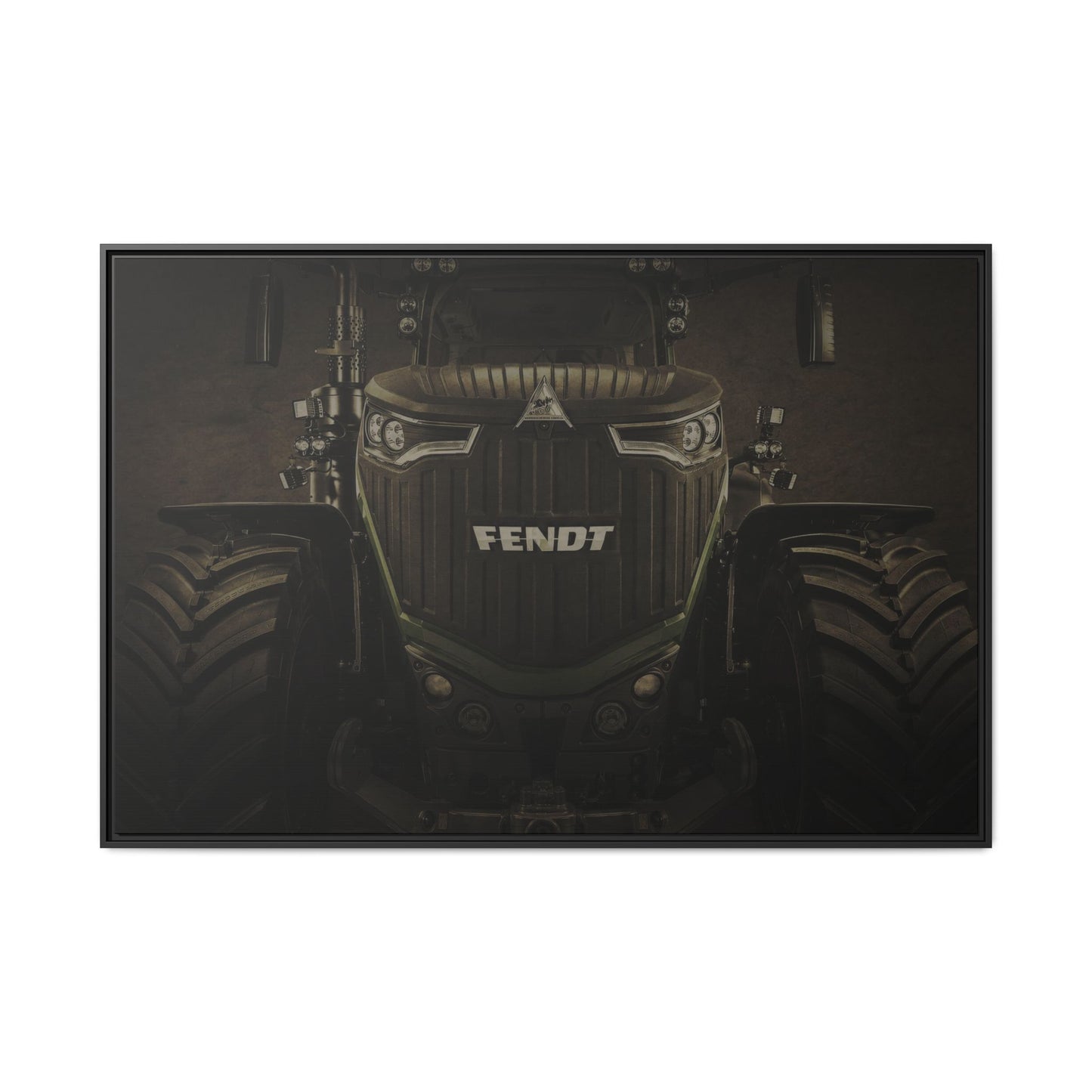 Fendt 1000 Coming At You | Framed Wall Art on Stretched Canvas