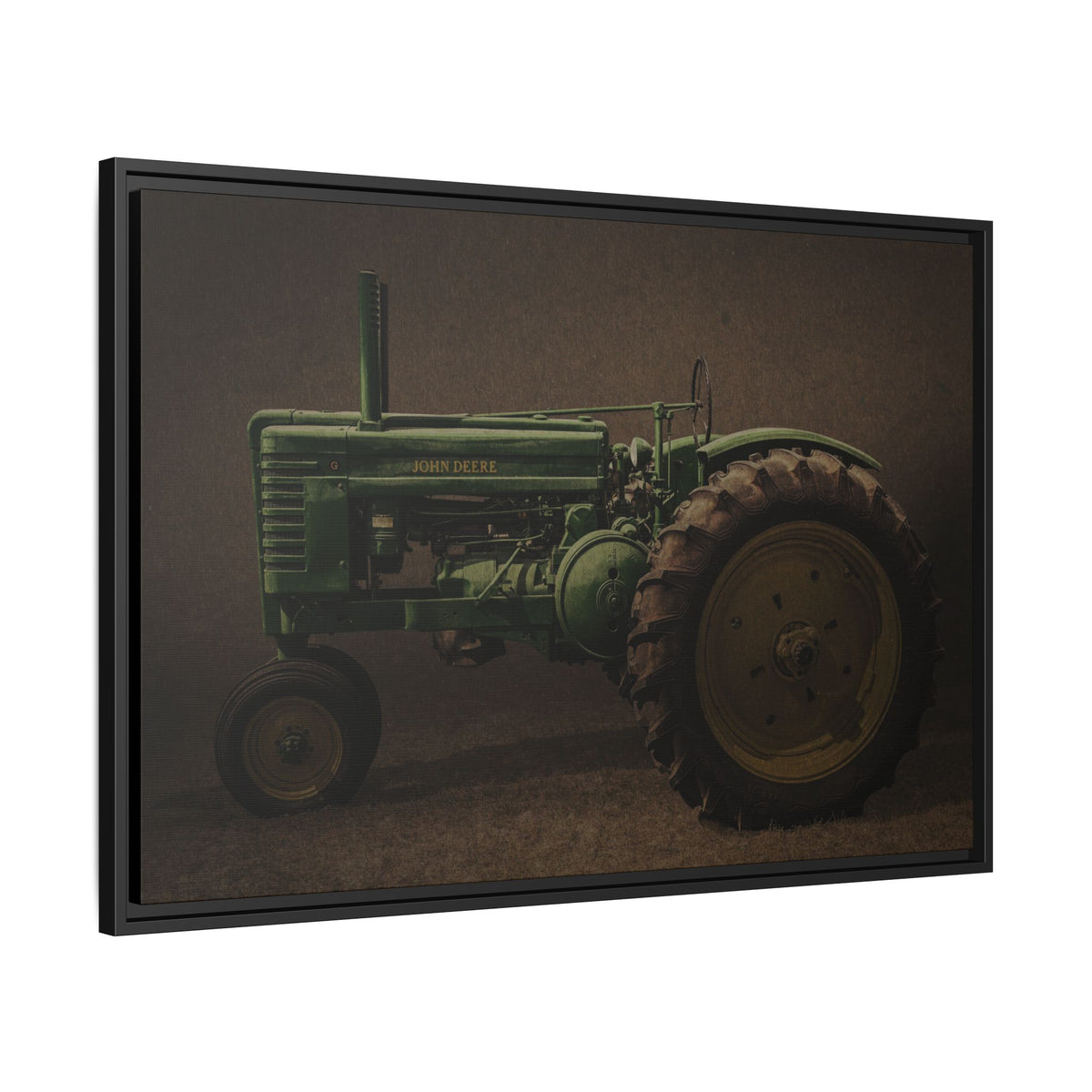 Vintage John Deere Model G | Framed Wall Art on Stretched Canvas
