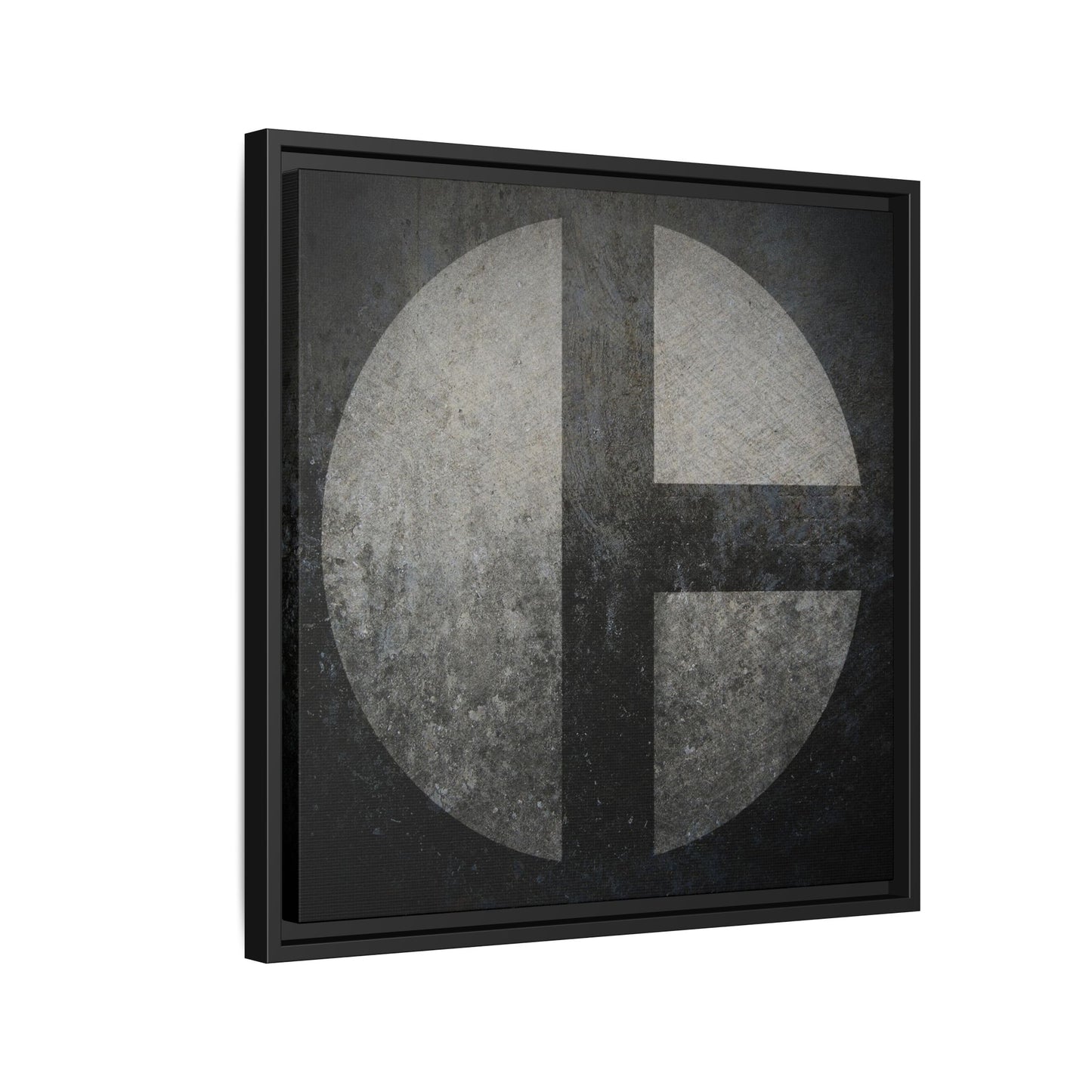 C Moon  | Framed Wall Art on Stretched Canvas