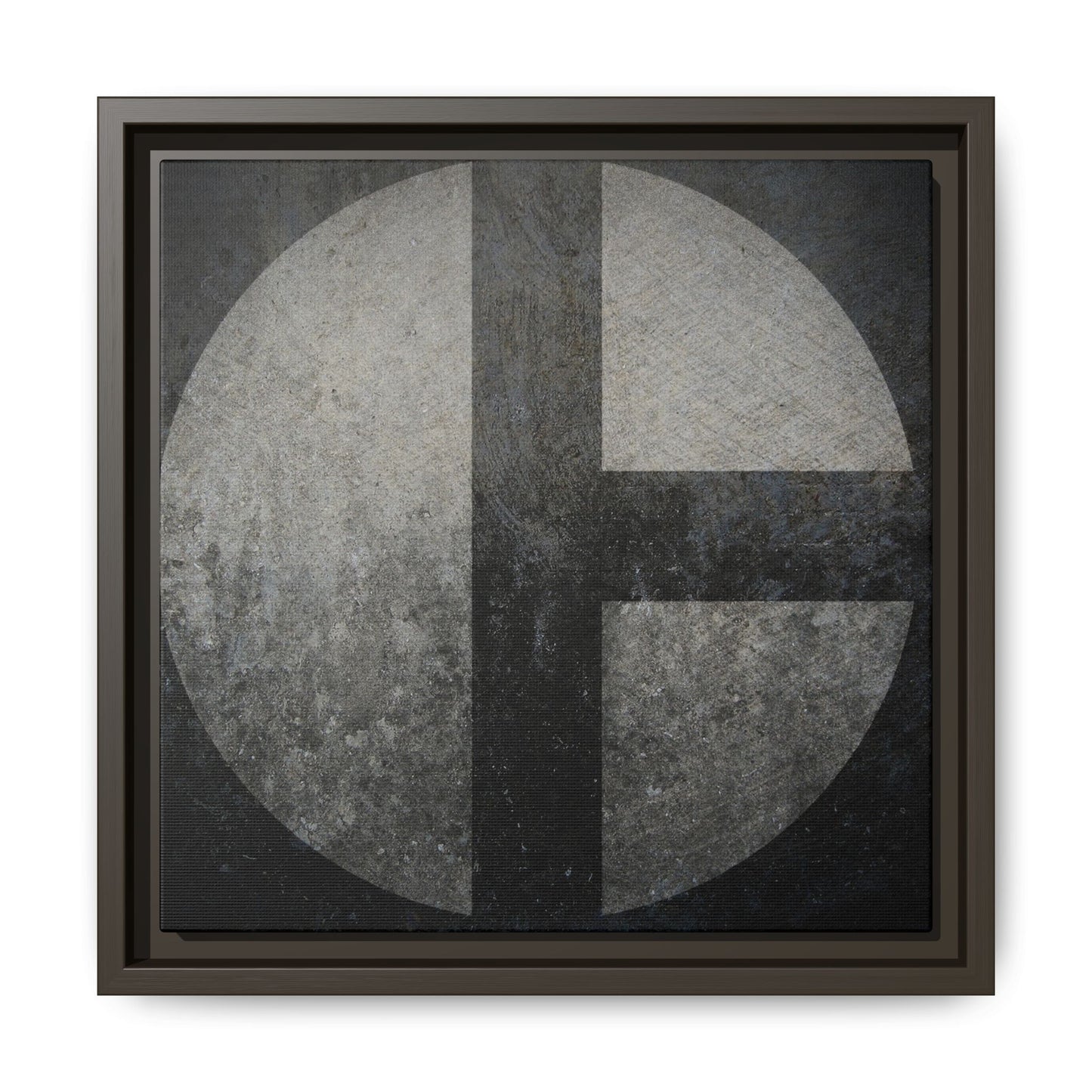 C Moon  | Framed Wall Art on Stretched Canvas