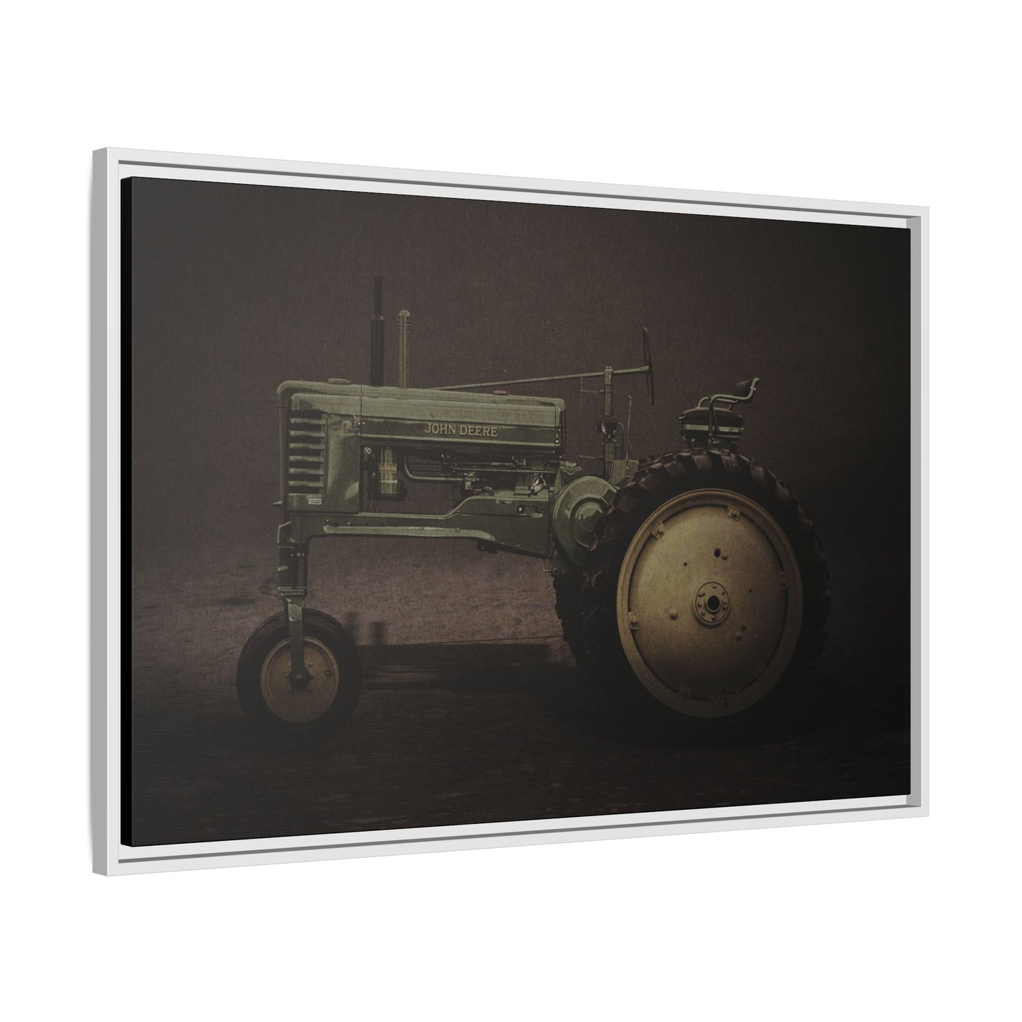 Vintage 1949 John Deere Model B High | Framed Wall Art on Stretched Canvas