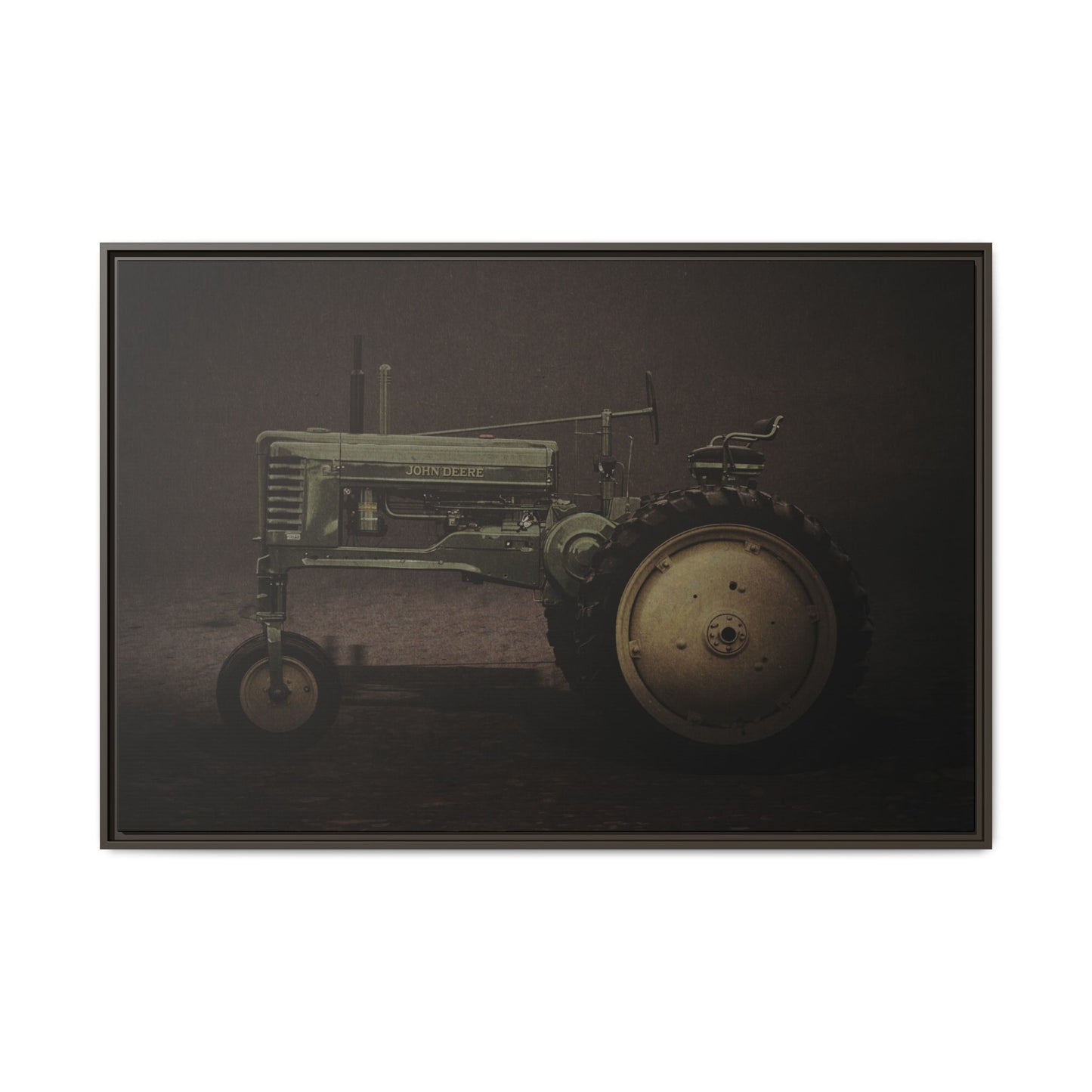 Vintage 1949 John Deere Model B High | Framed Wall Art on Stretched Canvas