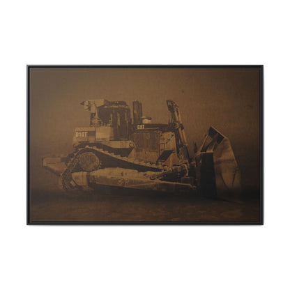 Classic Crawler D10T Photo Wall Art on Canvas
