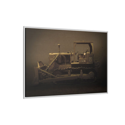 Classic D7 Dozer | Framed Wall Art on Stretched Canvas