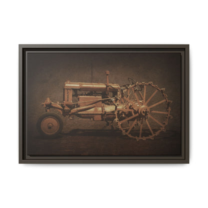 Vintage Ford Fordson Steel Wheel | Wall Art on Framed Canvas