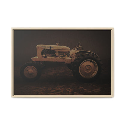 Vintage Allis Chalmers WC | Framed Wall Art on Stretched Canvas
