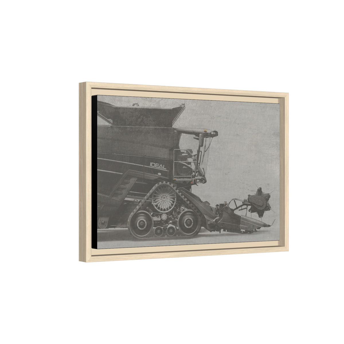 Fendt Ideal Side View | Framed Photo Wall Art on Canvas