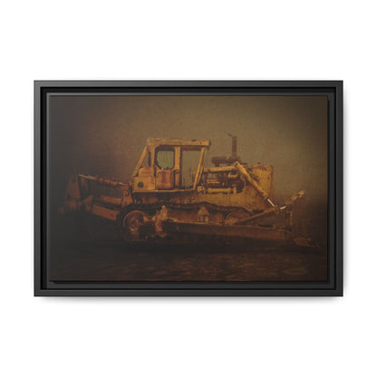 Classic D8 Dozer | Framed Wall Art on Stretched Canvas