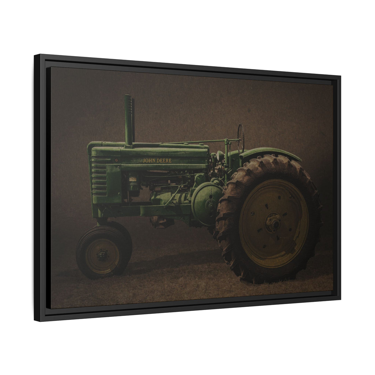 Vintage John Deere Model G | Framed Wall Art on Stretched Canvas