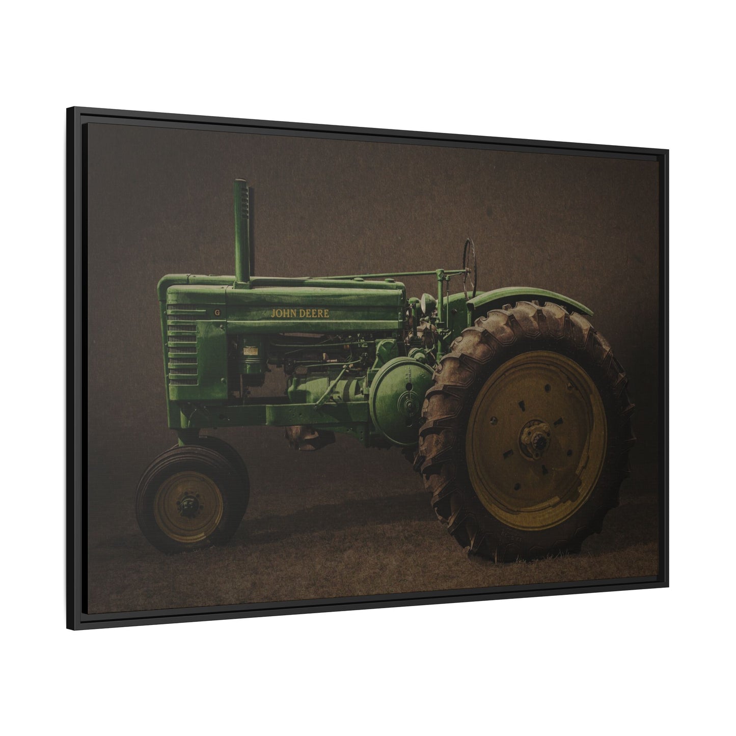 Vintage John Deere Model G | Framed Wall Art on Stretched Canvas
