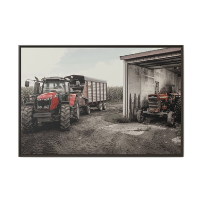 Massey Ferguson Legacy Photo Wall Art on Framed Canvas