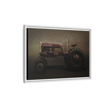 Vintage Farmall Cub Tractor | Framed Wall Art on Stretched Canvas