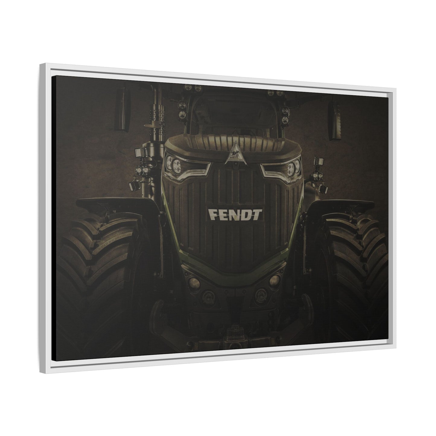 Fendt 1000 Coming At You | Framed Wall Art on Stretched Canvas
