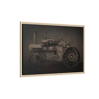 Vintage CASE 65 HP Tractor Photo Wall Art on Canvas
