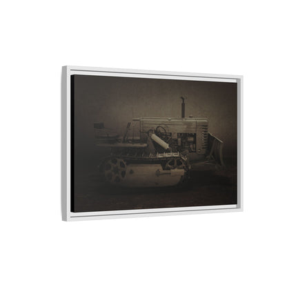 Vintage John Deere MC | Framed Wall Art on Stretched Canvas