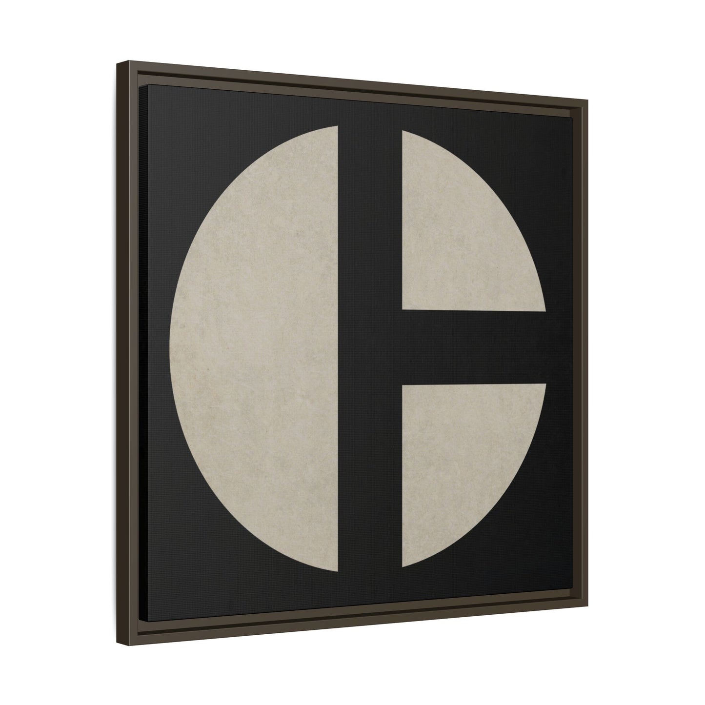C Moon - CLEAN  | Framed Wall Art on Stretched Canvas