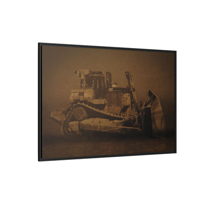 Classic Crawler D10T Photo Wall Art on Canvas