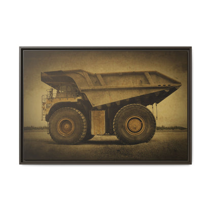 Big Wheel 795 Hauler Photo Art on Framed Canvas
