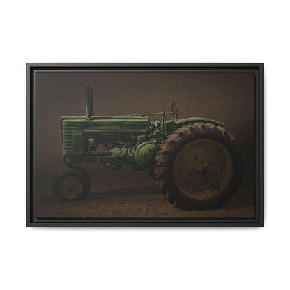 Vintage John Deere Model G | Framed Wall Art on Stretched Canvas