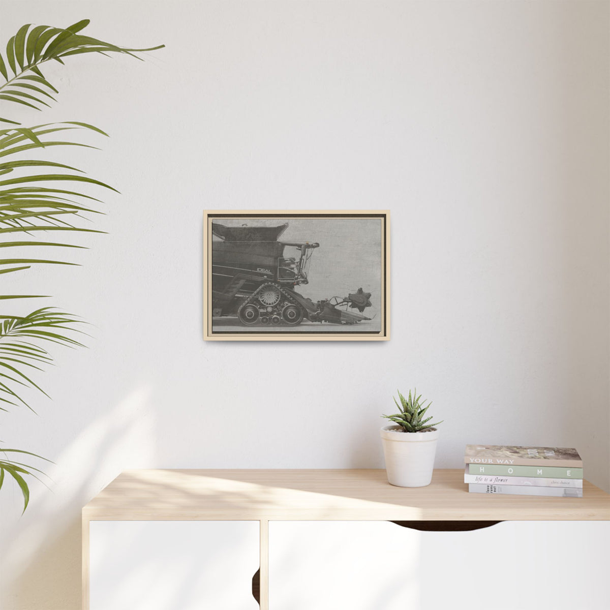 Fendt Ideal Side View | Framed Photo Wall Art on Canvas