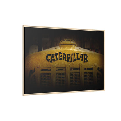 Copy of Caterpillar Crawler 1925 D2 Grill Photo Wall Art on Framed Canvas
