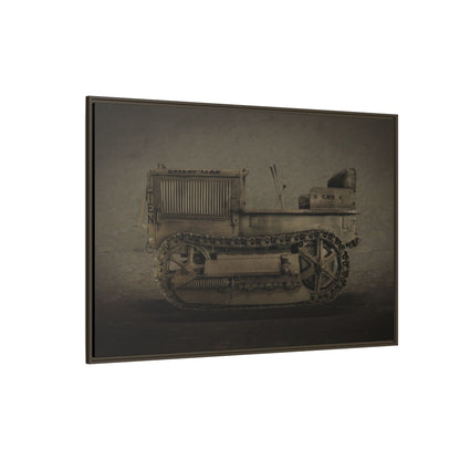 Vintage Crawler 10 'TEN' Tractor | Photo Wall Art on Framed Canvas
