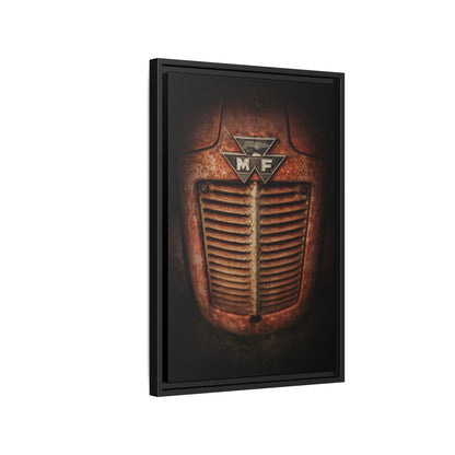 Vintage Rusty Massey Grill on Canvas