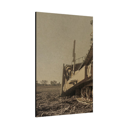 Epic D8 Dozer Track Triptych | Left Panel