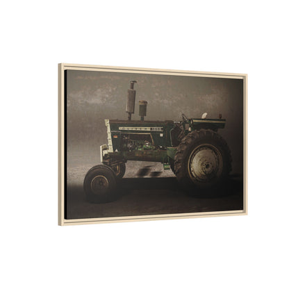 Classic Oliver 1855 Tractor | Framed Wall Art on Stretched Canvas