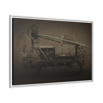 Vintage Military  D7 Diesel Ten | Photo Wall Art on Canvas