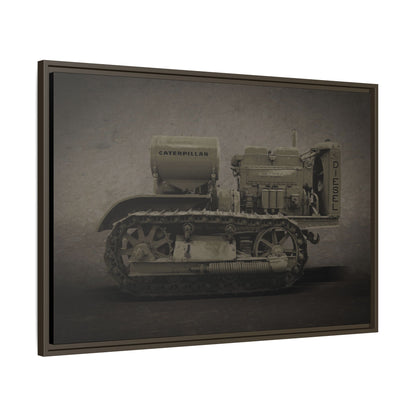 Vintage 60 'Diesel' Crawler | Framed Photo Wall Art on Canvas