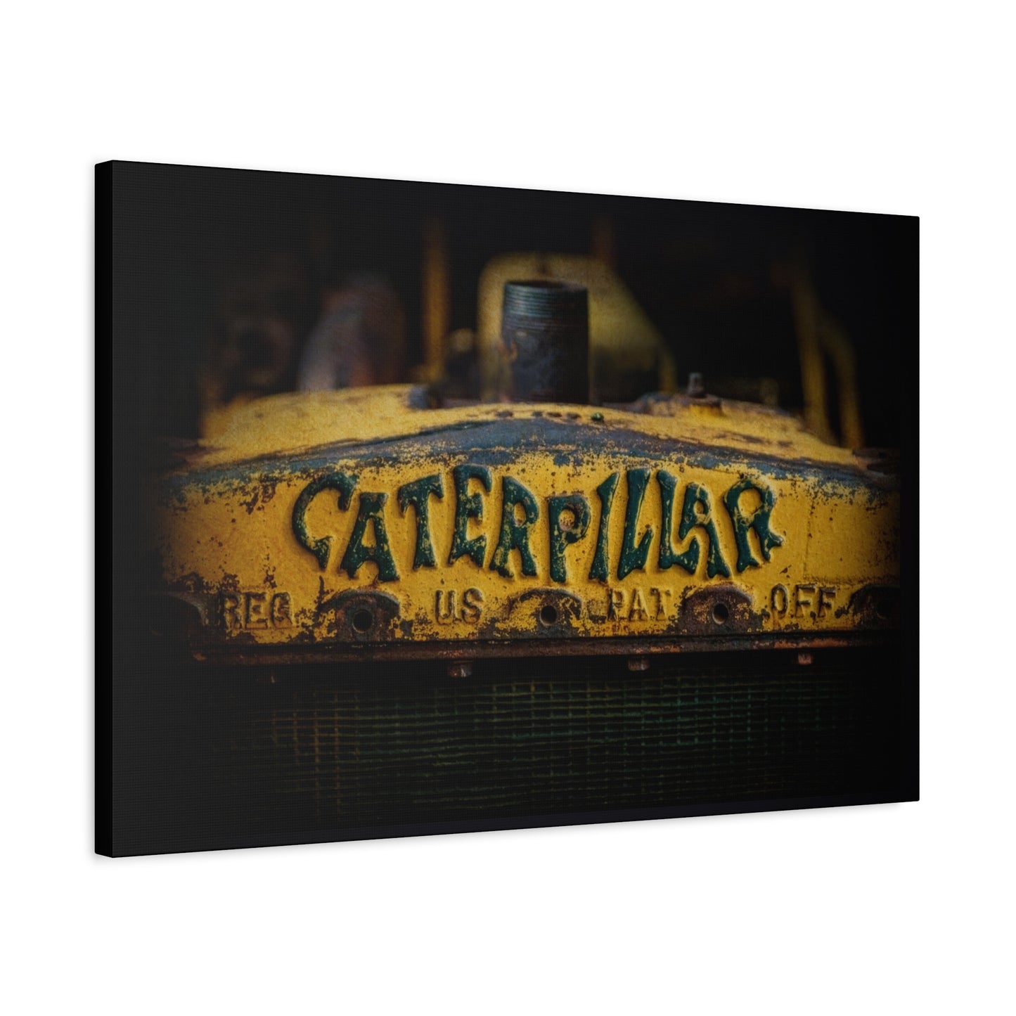Classic D60 Crawler Grill | Unframed | Wall Art on Stretched Canvas