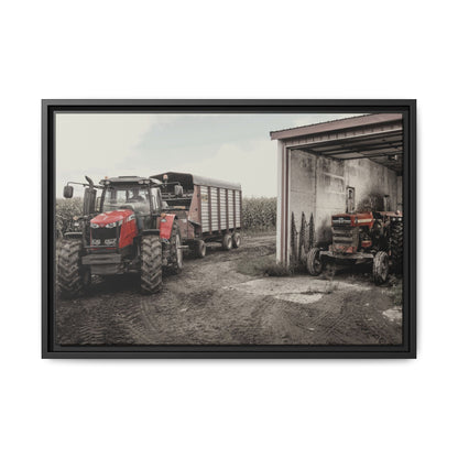 Massey Ferguson Legacy Photo Wall Art on Framed Canvas