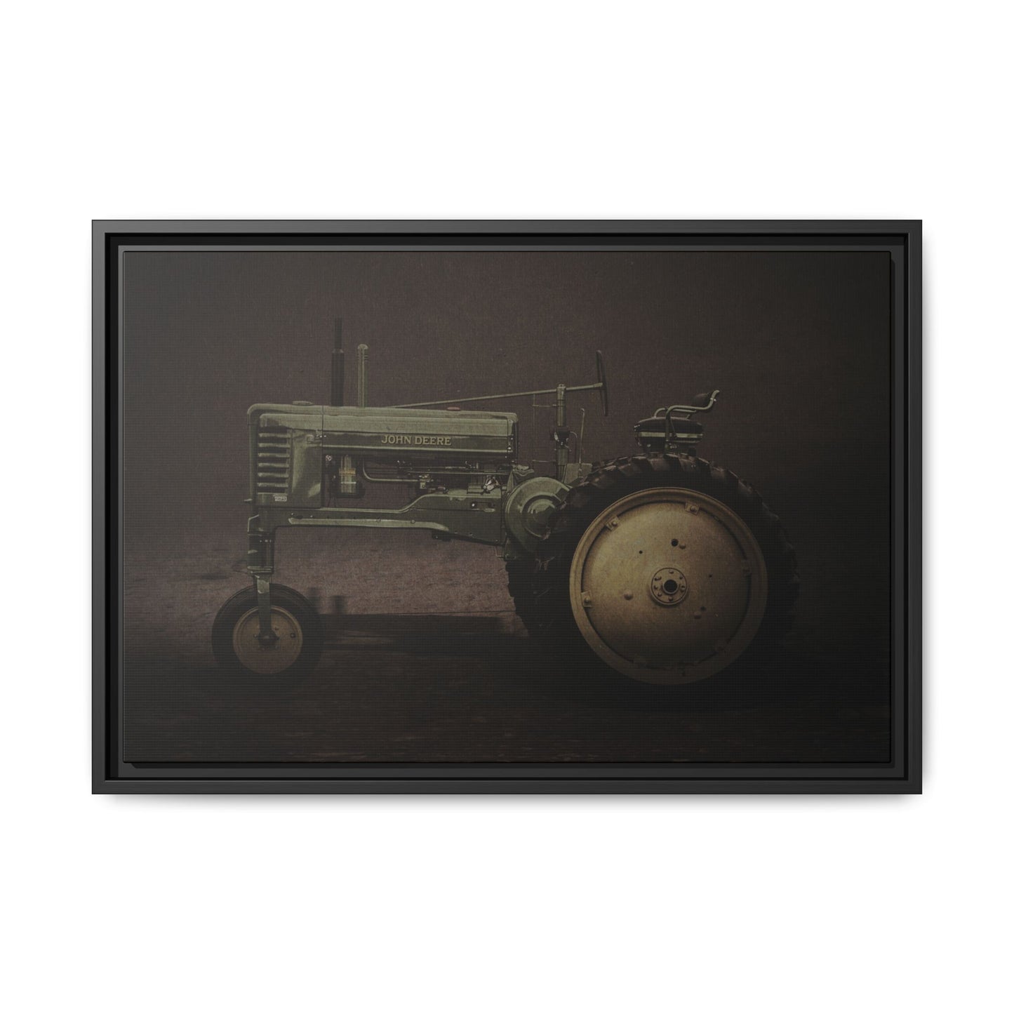 Vintage 1949 John Deere Model B High | Framed Wall Art on Stretched Canvas