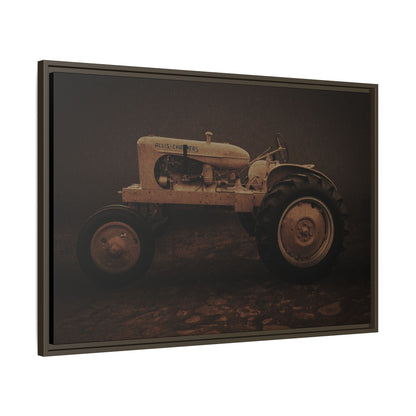 Vintage Allis Chalmers WC | Framed Wall Art on Stretched Canvas