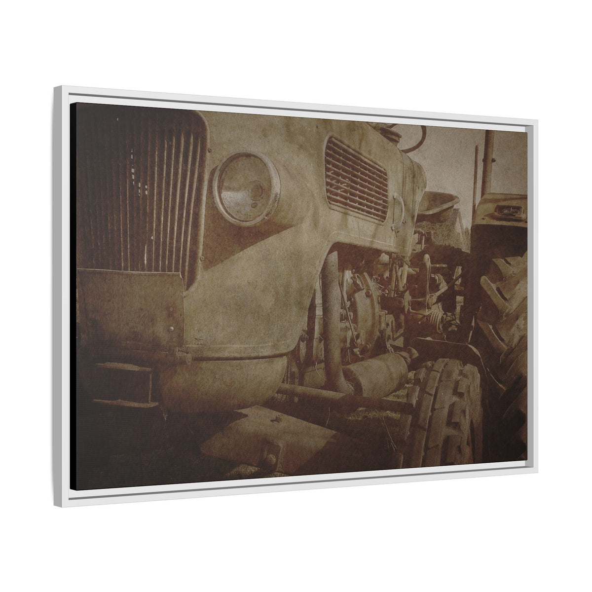 Legacy Fenct Patina | Framed Photo Wall Art on Canvas