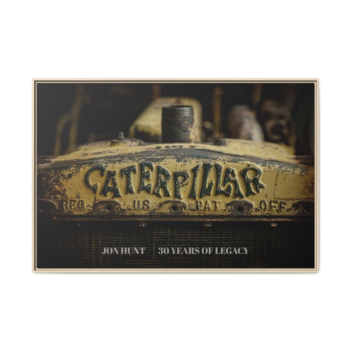 Personalized - Jon Hunt - Crawler Grill | Photo Wall Art on Framed Canvas