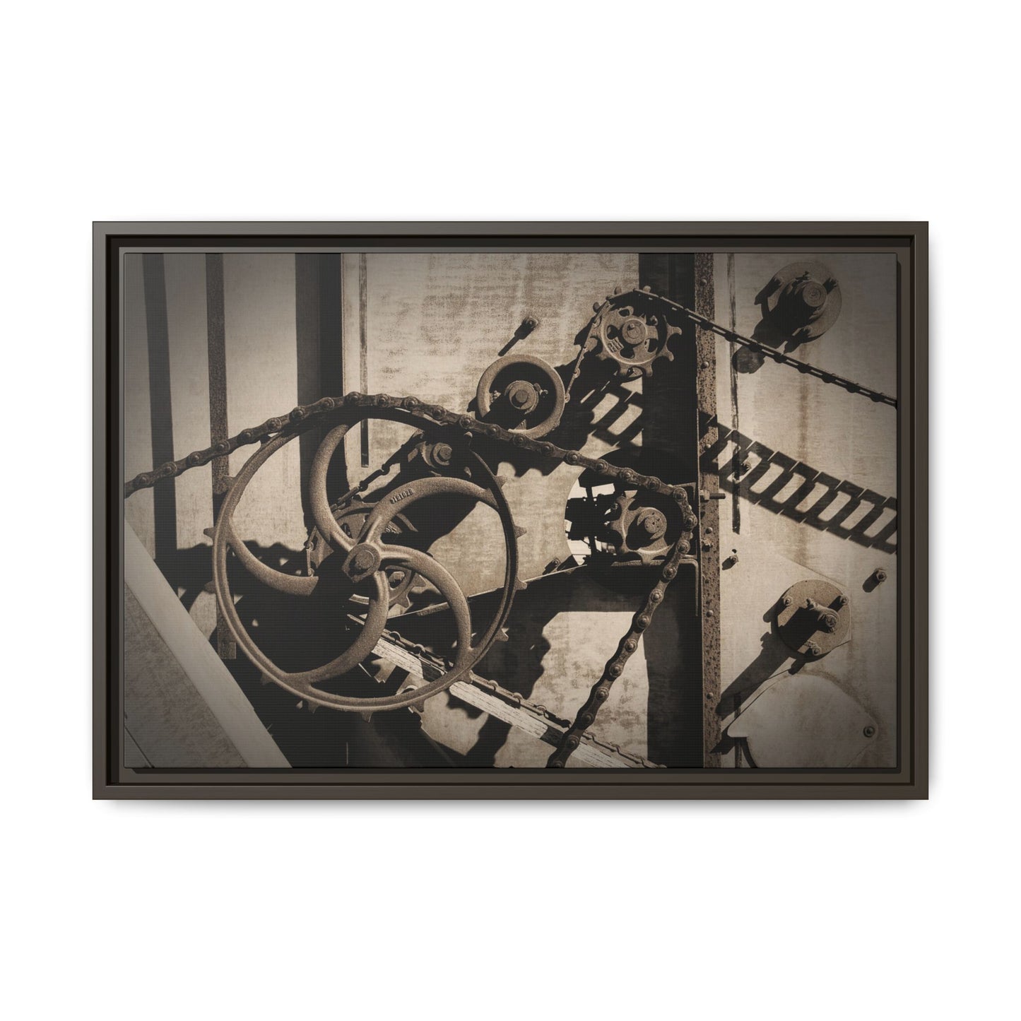 Holt Harvester Detail | Photo Wall Art on Canvas