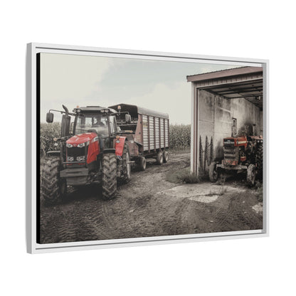 Massey Ferguson Legacy Photo Wall Art on Framed Canvas