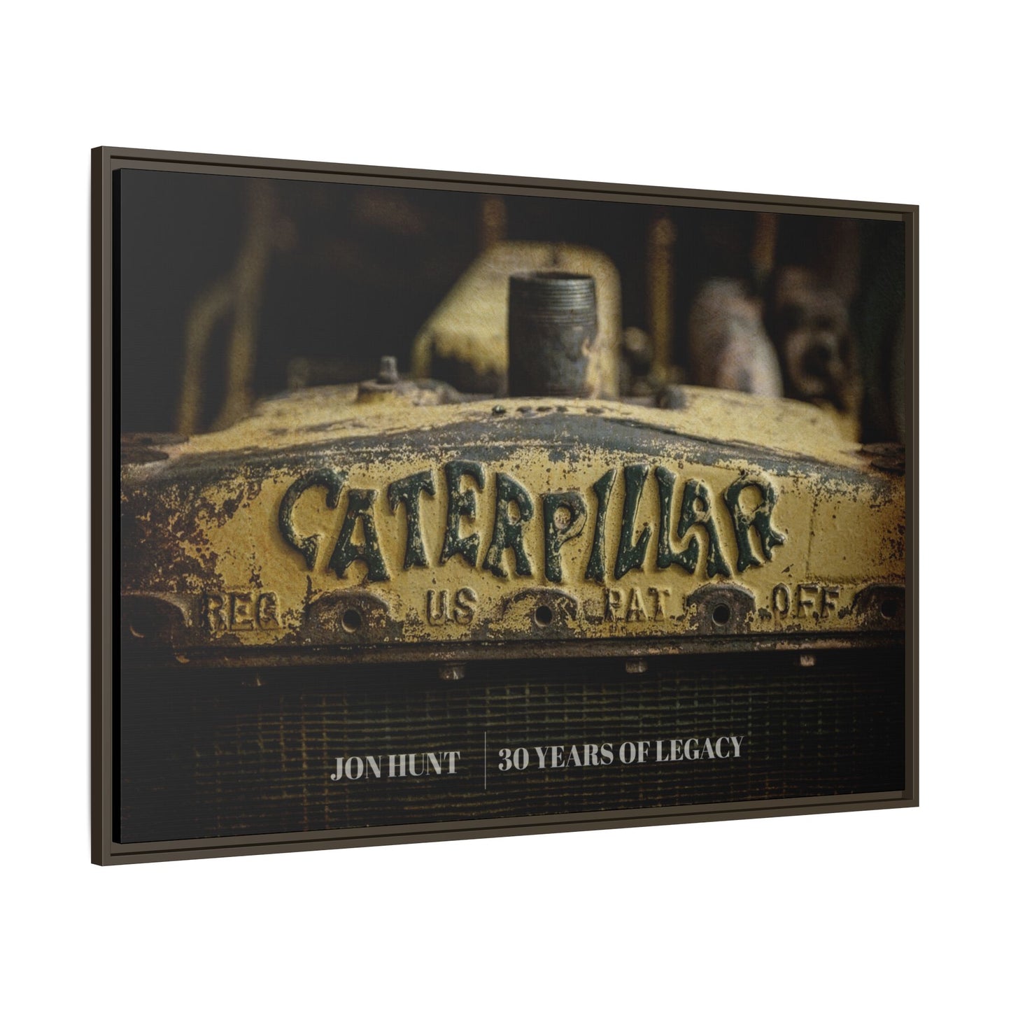 Personalized - Jon Hunt - Crawler Grill | Photo Wall Art on Framed Canvas