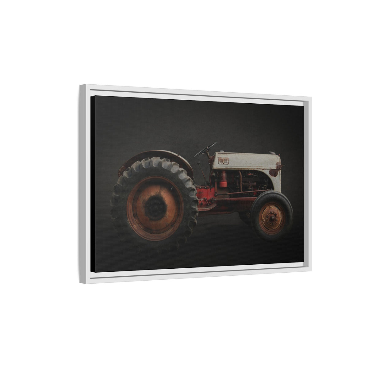 Vintage Ford 8N Tractor Photo Wall Art on Canvas